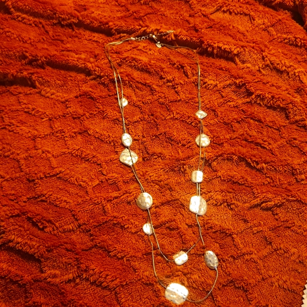 Chicos long two strand necklace